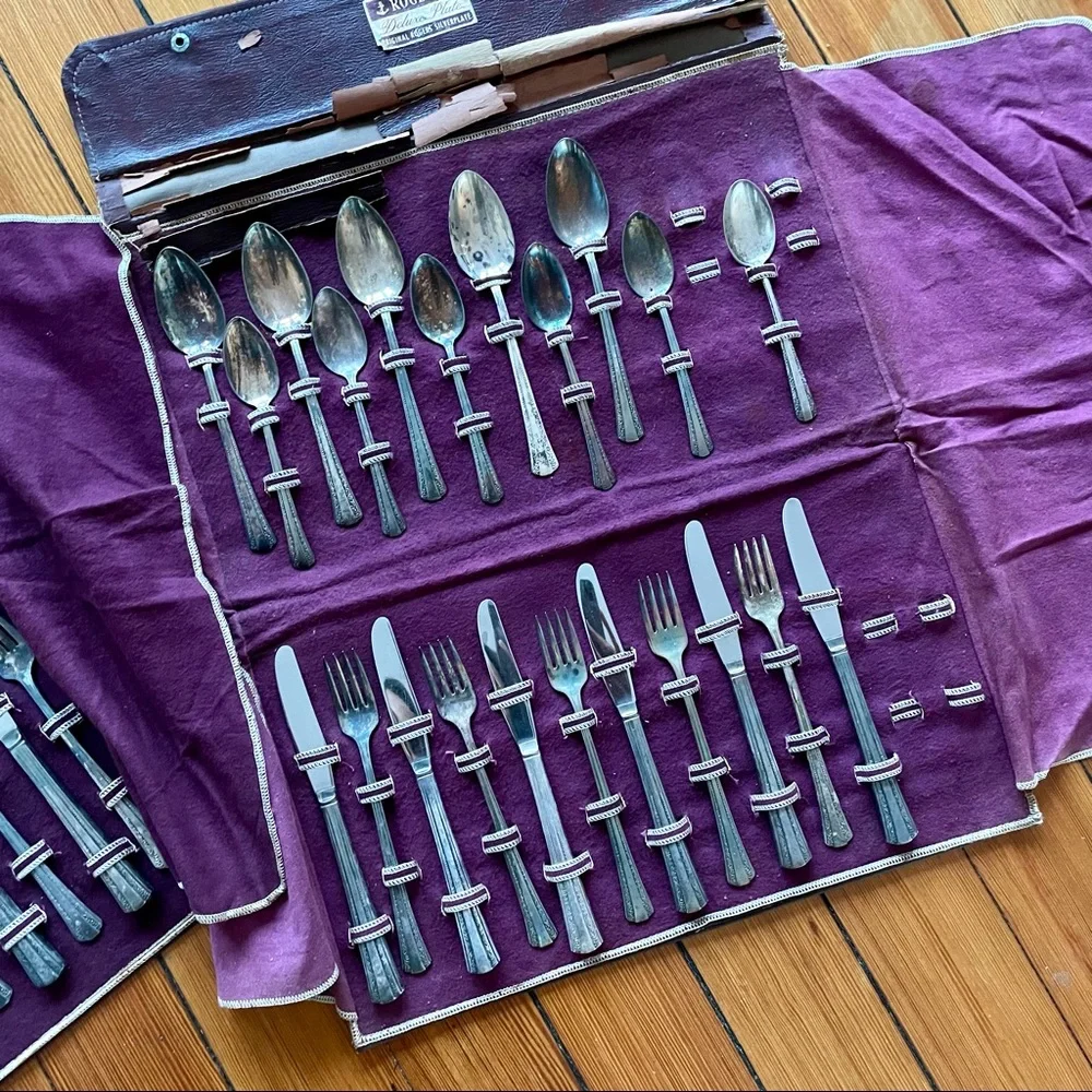 WEDDINGS FAMILY PARTY FLATWARE KNIVES FORKS SPOONS… - Picture 3 of 4